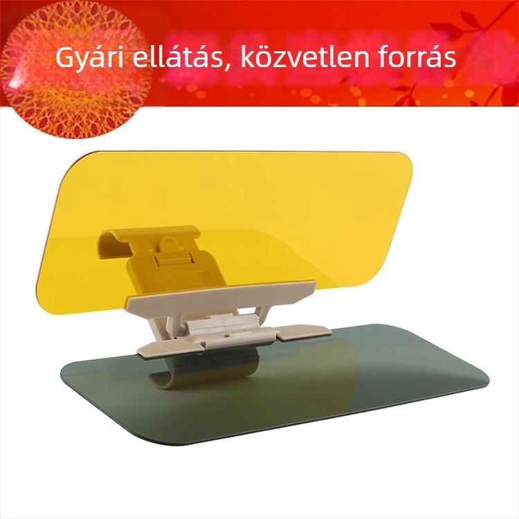 Autóhoz nappali–éjszakai anti‑fény tükrök, belső napellenző, éjszakai látás szemüveg, sofőrszemüveg