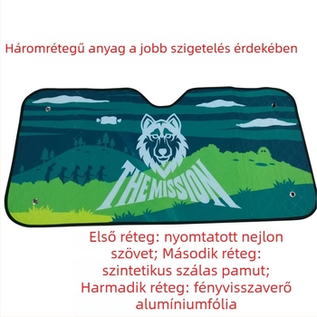 Autónapellenző az első szélvédőhöz