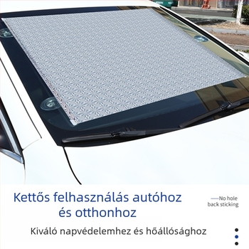 PVC napvédő függöny – szívókorongos szerelés, univerzális illeszkedés