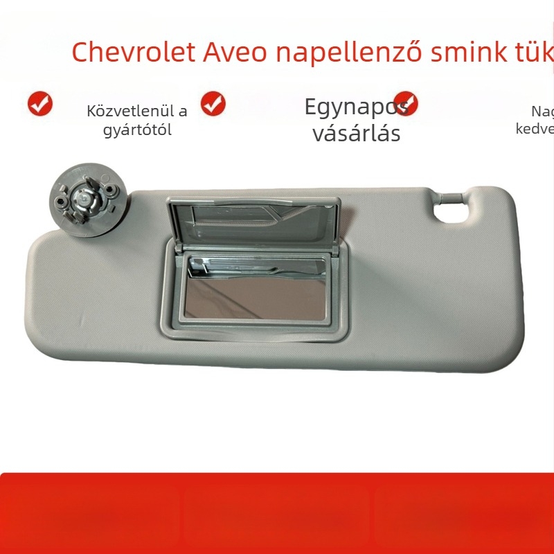 Chevrolet Aveo és Cruze számára szélvédő árnyékoló — minimalist stílus, egyszínű mintázat, PVC anyag, beépített telepítés, testreszabható