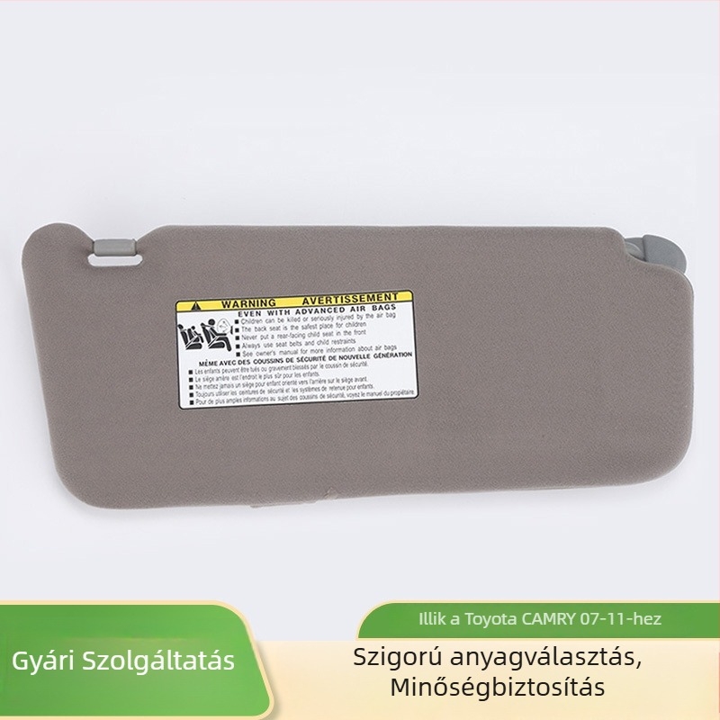Jobb oldali napellenző Toyota Camry 2007-2011, PVC anyag, beépített szerelés, világítás nélkül, alkatrész 74320-06780-B0