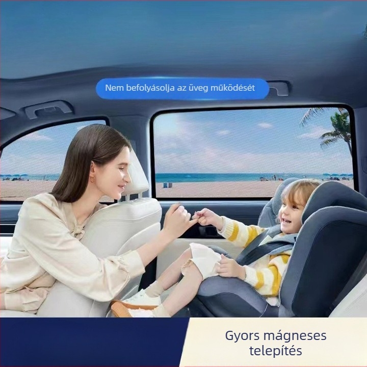 Mágneses hálós autóablak árnyékoló – Toyota számára, magánélet, hőszigetelés, speciális modellhez, súly 0,5 kg