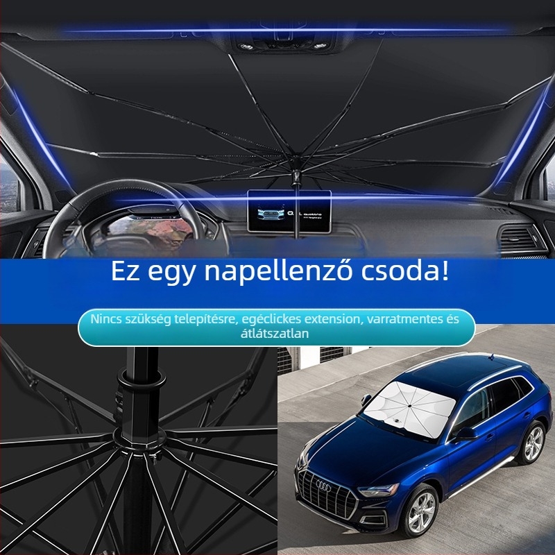 Shadow autó első szélvédő árnyékoló speciális autókhoz – üzleti stílus