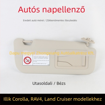 Toyota Corolla napellenző – bal és jobb oldal
