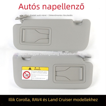 Toyota Corolla napellenző – bal és jobb oldal