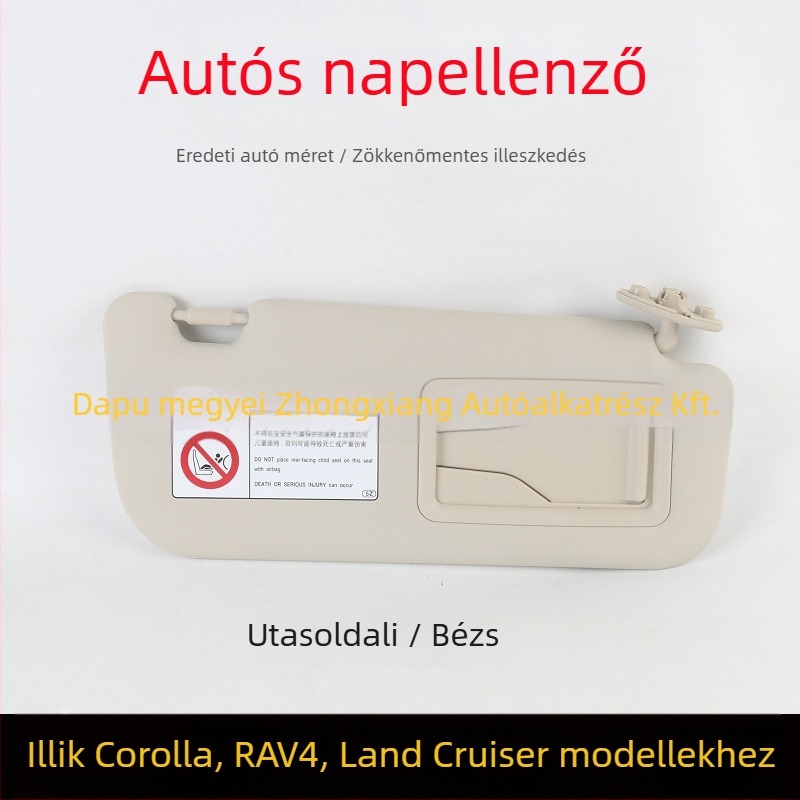 Toyota Corolla napellenző – bal és jobb oldal