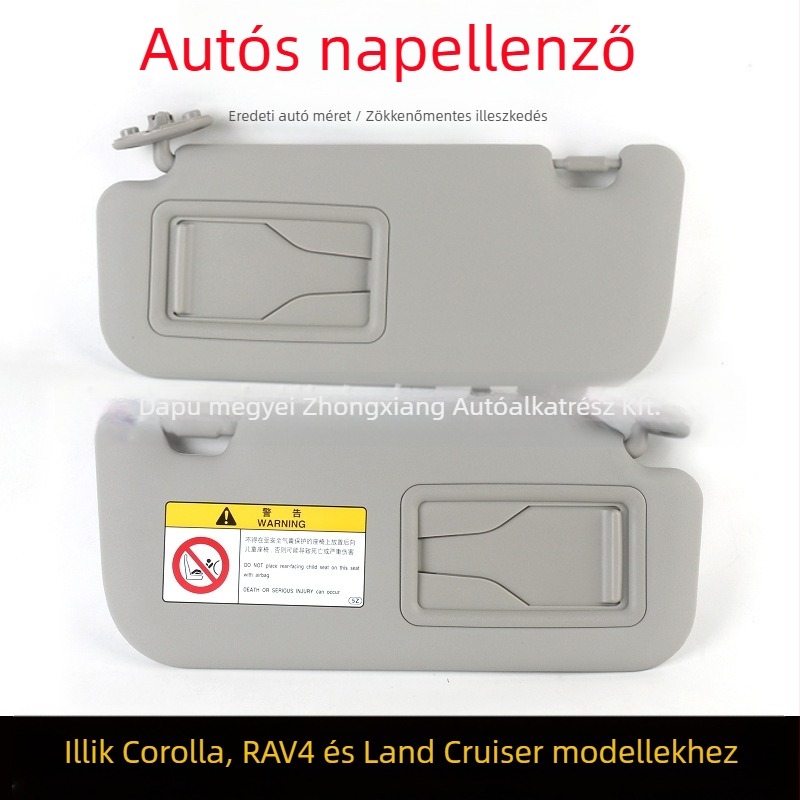 Toyota Corolla napellenző – bal és jobb oldal