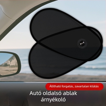 Lanbowang Autóablak Háló Árnyékoló — hálós anyag, félátlátszó, akasztó felszerelés, általános kompatibilitás
