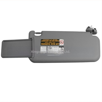 Toyota RAV4 vezető napellenző (2006–2009) – alumínium fólia, beépítés Card-in, 0.85 kg