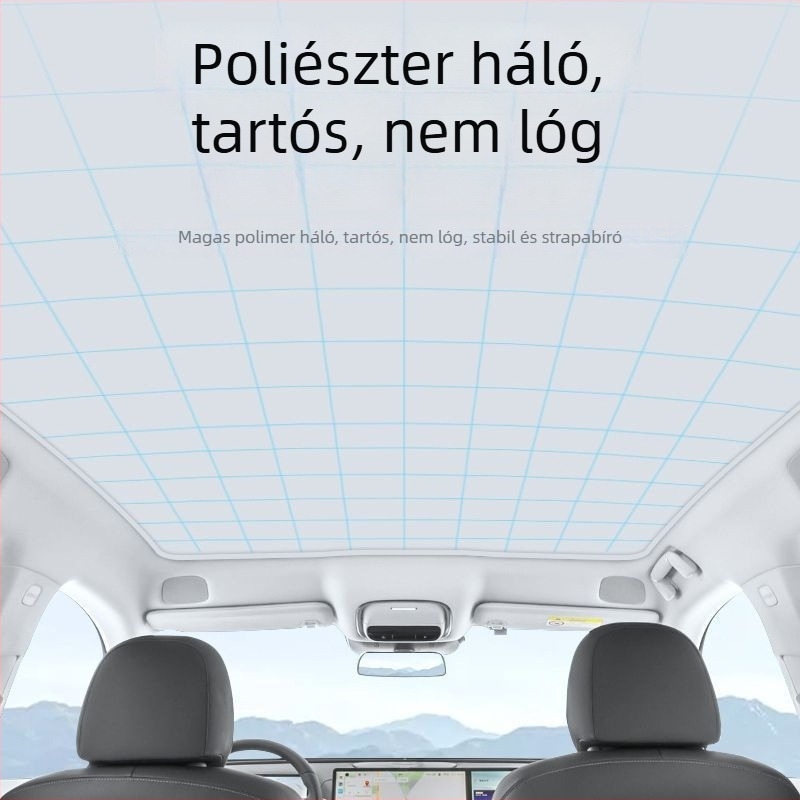 Xpeng P7, G6, M03, G9 tetőablak napvédő és hőszigetelő panel – Ice Crystal
