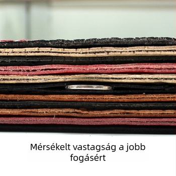 Kézzel varrott kormánykerékvédő autóhoz, univerzális illeszkedés, 38 cm átmérő, szintetikus rost, minden évszakban használható, testreszabható