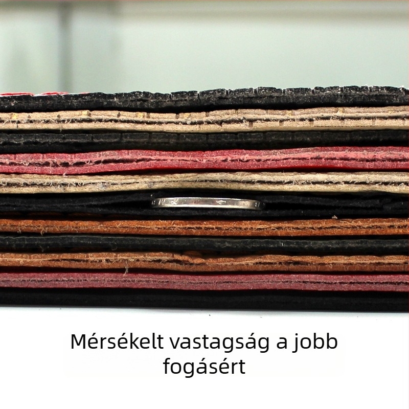 Kézzel varrott kormánykerékvédő autóhoz, univerzális illeszkedés, 38 cm átmérő, szintetikus rost, minden évszakban használható, testreszabható