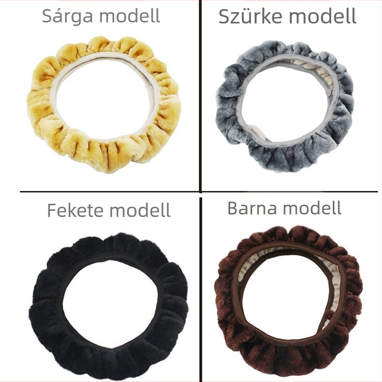 Volánvédő – téli plüss, mink szőr imitáció, csúszásmentes, kopásálló, rugalmas univerzális illeszkedés