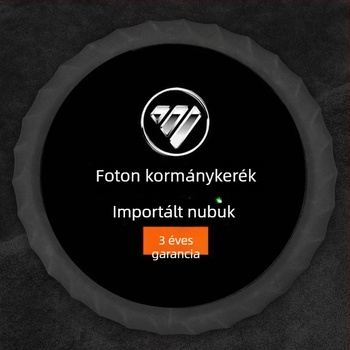 Middle Fox teherautó kormányvédő huzat - univerzális illeszkedés, csúszásmentes, négy évszakos, felület szintetikus rostból