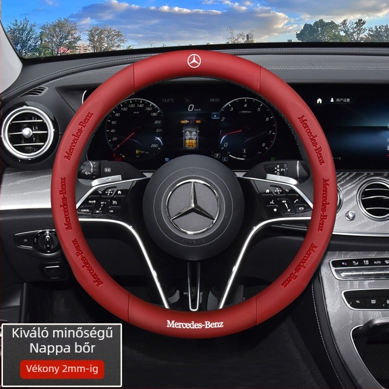 DLTICG bőr volánvédő – mind az évszakokhoz, egyszerű stílus, dedikált telepítés