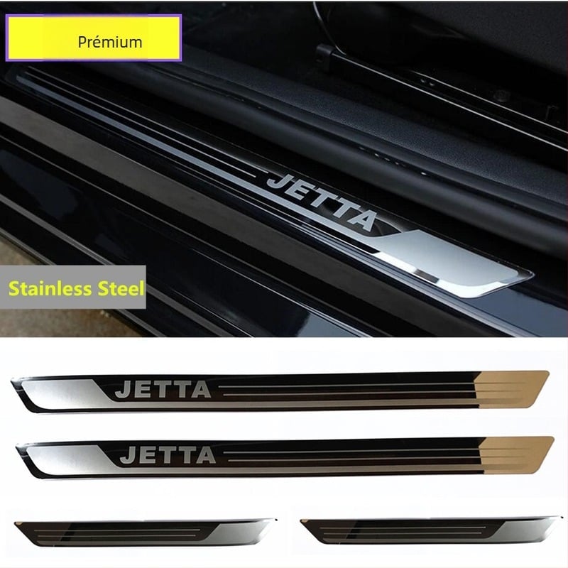 Winning rozsdamentes acél küszöbprofil VW Jetta (New Jetta) – modell Jetta, márka Volkswagen, modellév New Jetta
