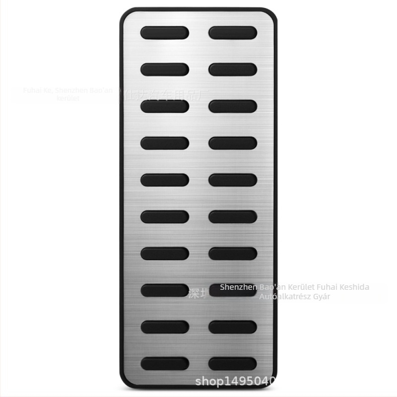 Lábtartó pedál Kia és Hyundai-hoz – fúrás nélküli, rozsdamentes acél