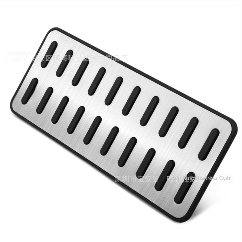 Lábtartó pedál Kia és Hyundai-hoz – fúrás nélküli, rozsdamentes acél