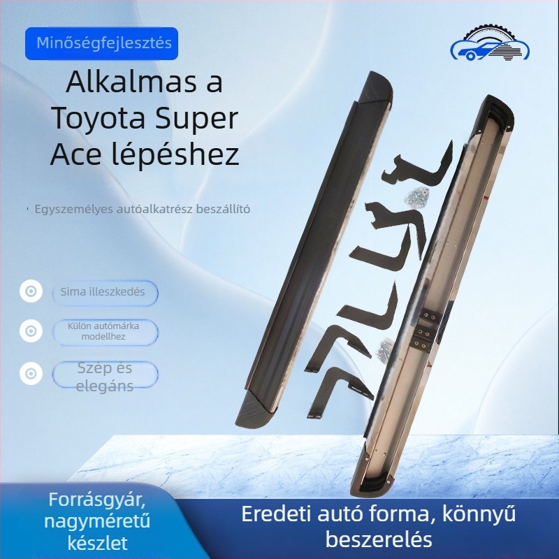 Toyota 4Runner pedálok alumínium ötvözetből, automata váltóhoz, sérülésmentes telepítés