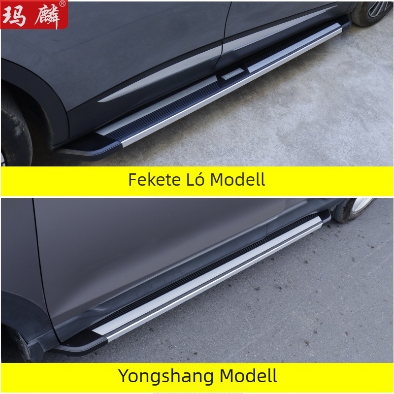 Renault Koleos 2017 oldalsó lépcsők - alumínium ötvözet, bal- és jobb oldal, egyedi feldolgozás