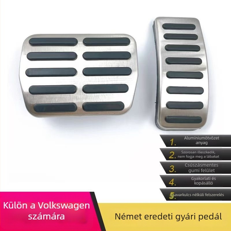 Fékpedál — rozsdamentes acél, Dexter, Volkswagenhez