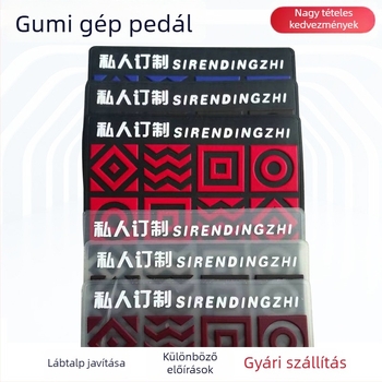 Műanyag autópedál szőnyeg kiegészítő, gépi varrással — kompatibil a legtöbb modelllel és márkával, automata váltó