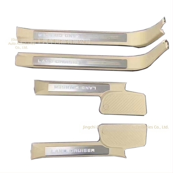 LED üdvözlő pedál világítás Toyota Land Cruiser 2008-2020, rozsdamentes acél, Jingchi