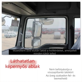 Teherautó ablakháló Velcro ragasztóval – szúnyog- és rovarvédelmi háló
