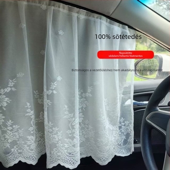PMMA autóablak árnyékoló csúszó sínnel, fúrás nélkül telepíthető, Toyota-kompatibilis