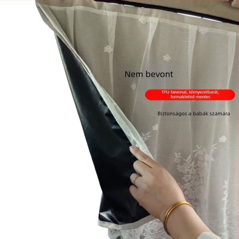 PMMA autóablak árnyékoló csúszó sínnel, fúrás nélkül telepíthető, Toyota-kompatibilis