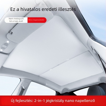 Tesla Model 3 napvédő árnyékoló | Márka: Zhijie, Anyag: hálós, Beépítés: snap-in, Kompatibilis: Model 3, Stílus: egyszerű