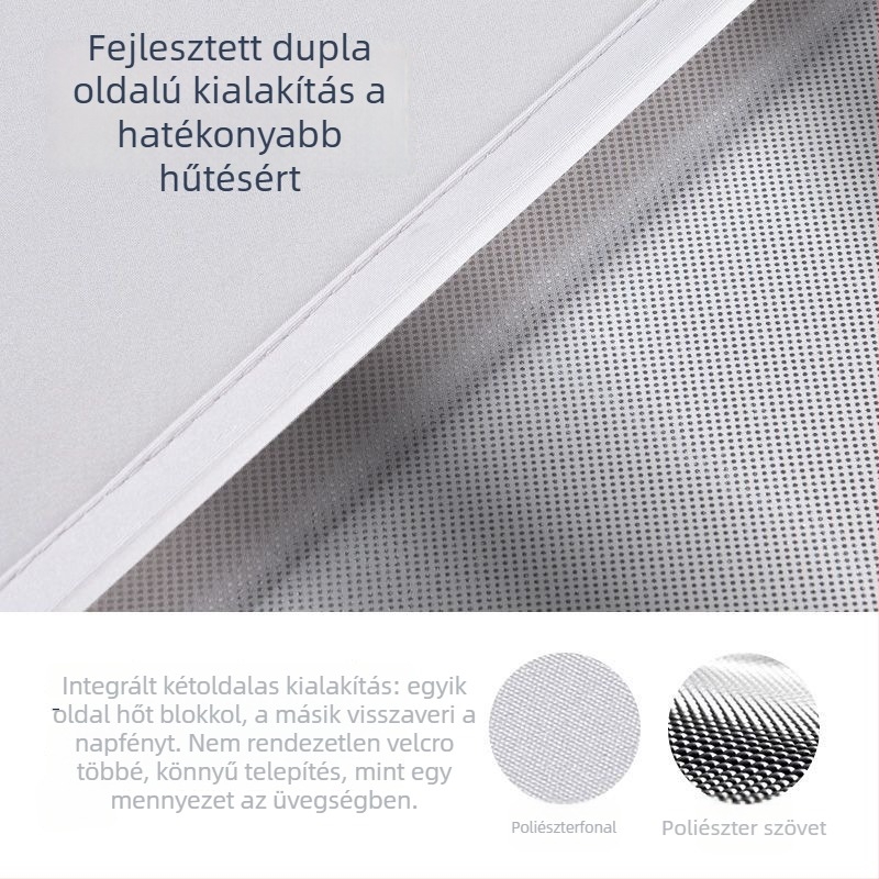 Emperor autó skylight árnyékoló – hálós anyag, snap-in rögzítés, tető Xpeng