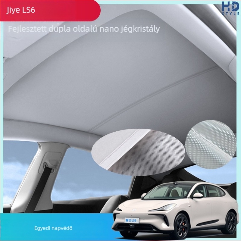 Emperor autó skylight árnyékoló – hálós anyag, snap-in rögzítés, tető Xpeng