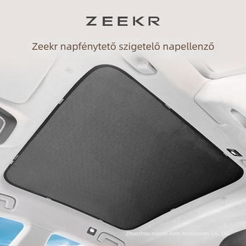 Zeekr 001/007GT Napvédő tetőablak árnyékoló függöny – hőszigetelő és UV-védelem