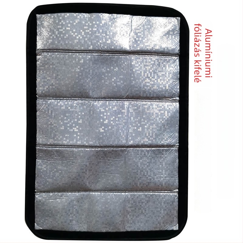 Xin Qiang Mágneses napvédő RV-hez, rolós mechanizmus, 300D habosított alumínium film