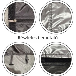 Poliészter átlátszó rolófüggöny lakókocsi ajtóhoz, légáteresztő, teljes lefedettség, rovarvédelem