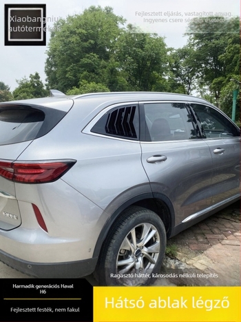 Haval H6-höz autó dekorációs matrica – hátsó háromszög alakú ablakredőkkel (3. és 4. generáció)