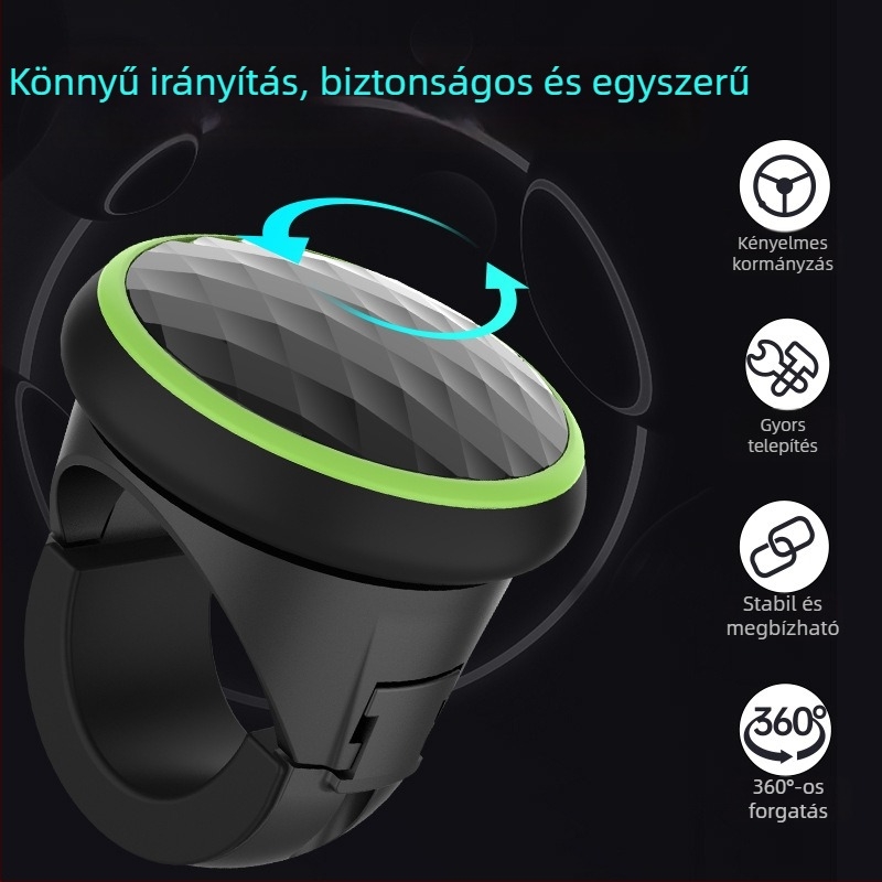 Univerzális szilikon kormánykerék booster golyó – 3r, testreszabható