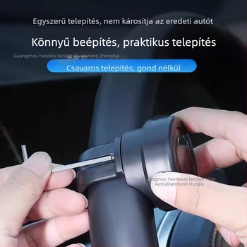 Volán-spinner gömb, 360° forgás, ABS anyag, 100 g tömeg, univerzális illeszkedés
