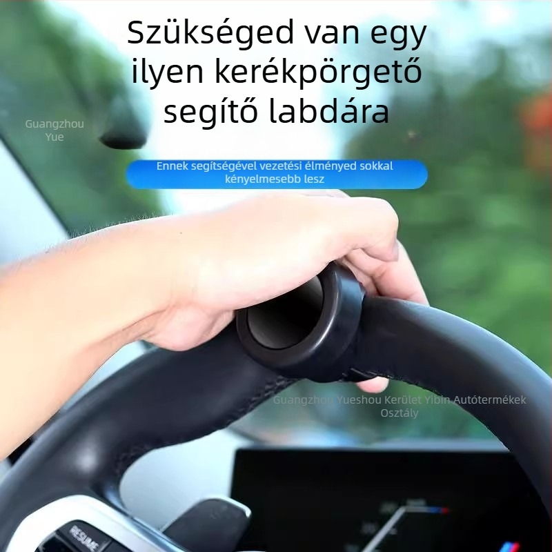 Volán-spinner gömb, 360° forgás, ABS anyag, 100 g tömeg, univerzális illeszkedés