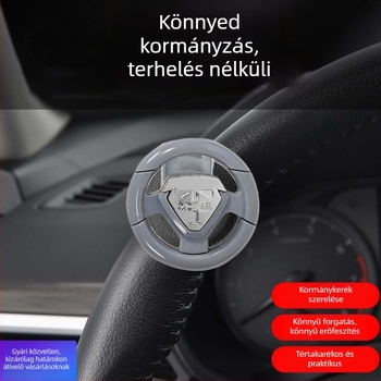 Autó kormánykerék erősítő, ABS+vas, 85 g, Minden modellhez kompatibilis, Logó nyomtatás elérhető