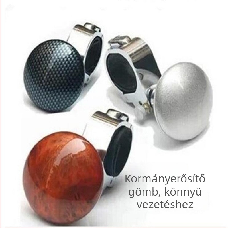 JH Rozsdamentes acél kormánykerék erősítő gömb csapággyal, általános használat, 195 g