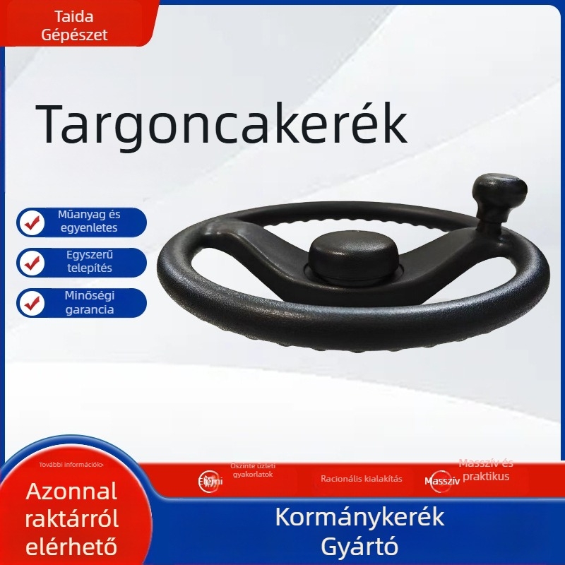 Villástargoncához való kormánykerék, poliuretán, Teddy, modell TDS-119, kompatibil villástargoncákkal
