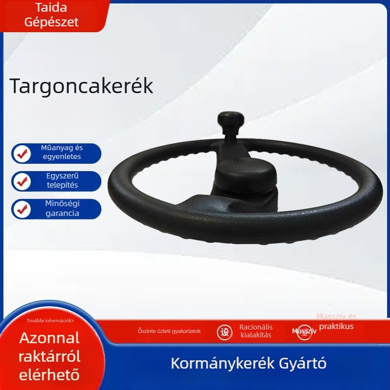 Villástargoncához való kormánykerék, poliuretán, Teddy, modell TDS-119, kompatibil villástargoncákkal
