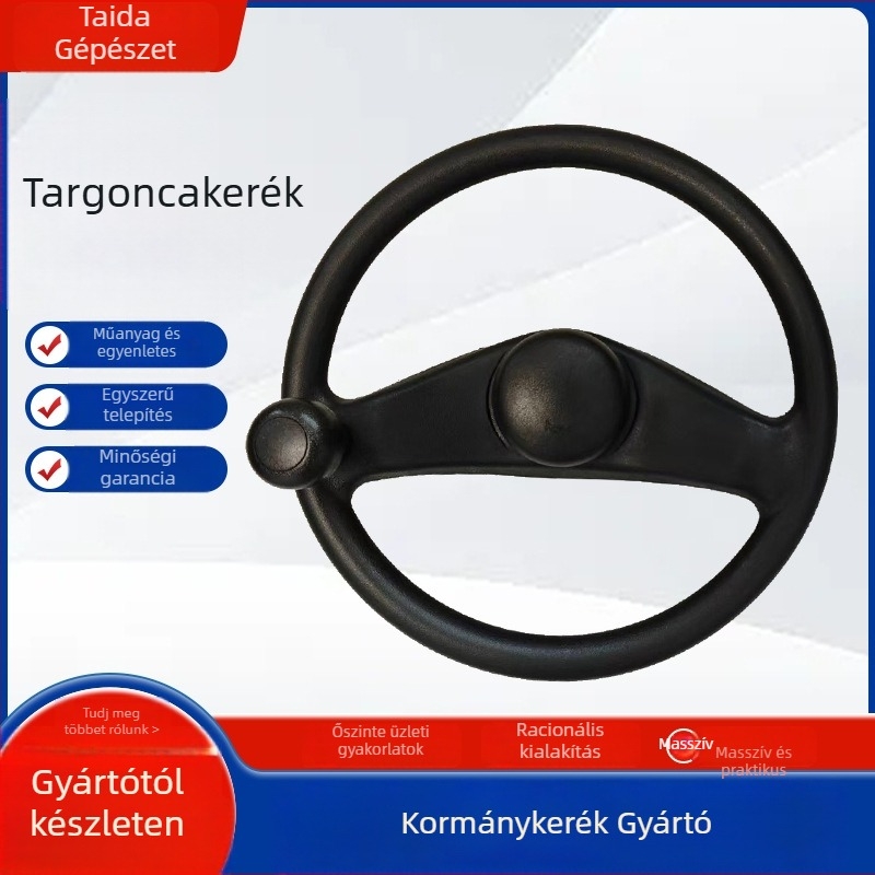 Villástargoncához való kormánykerék, poliuretán, Teddy, modell TDS-119, kompatibil villástargoncákkal