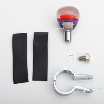 Universális akril sportkormány, kormánygolyó a kormányhoz, kristály virág mintázatú dizájn; testreszabás elérhető