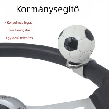 Autó kormánykerék erősítő golyó, gyanta, 348 g, testreszabható, általános kompatibilitás
