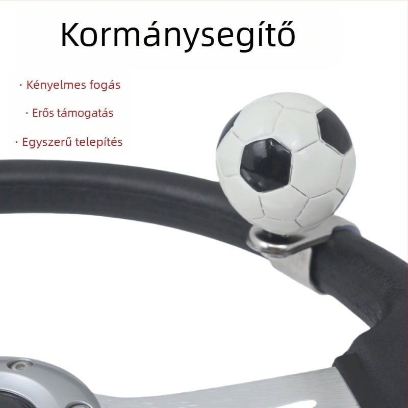 Autó kormánykerék erősítő golyó, gyanta, 348 g, testreszabható, általános kompatibilitás