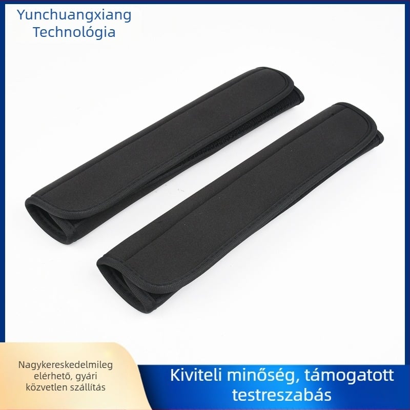 Biztonsági öv vállvédő, diving anyagból, logónyomtatás, testreszabható, súly 10