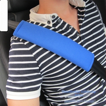 Autóbiztonsági öv vállpárna — CHONGTENG, poliészter, testreszabható logó, 70 g, praktikus belső kiegészítő